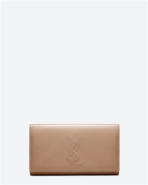 ysl clutch beige price|ysl clutch nordstrom.